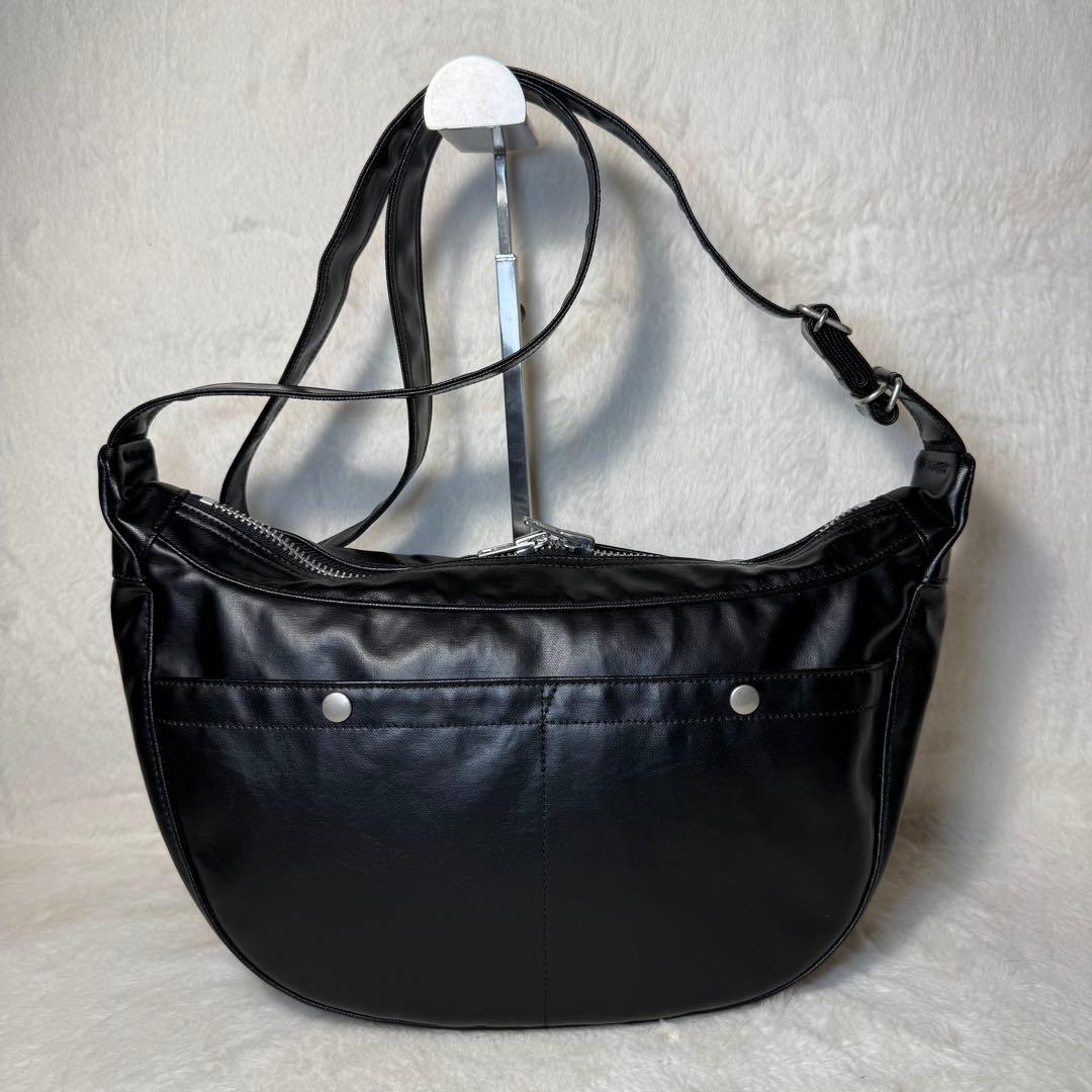 美品　現行タグ ポーター フリースタイル ショルダーバッグ ブラック
