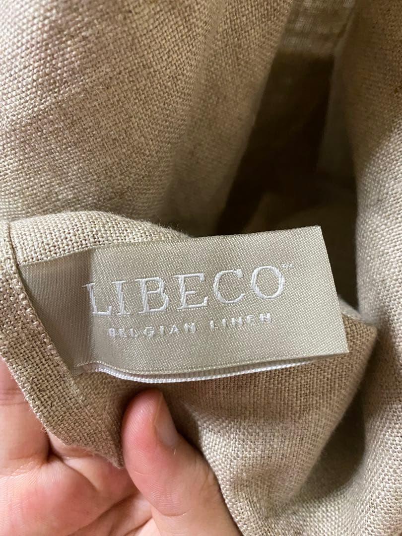 エプロン　麻　新品LIBECO リネン100%