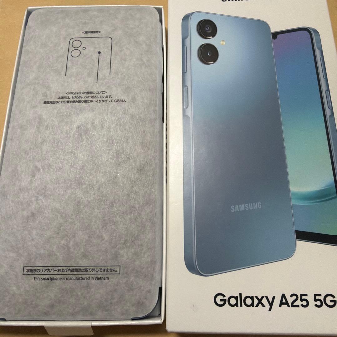 未使用 Samsung Galaxy A25 5G フィルム等付