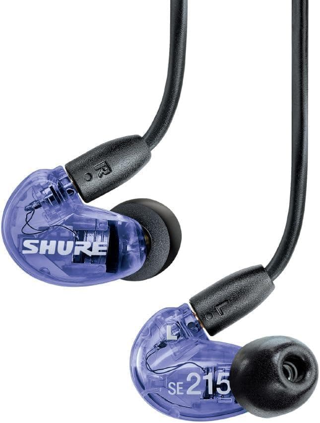 SHURE SE215 有線イヤホン【パープル】