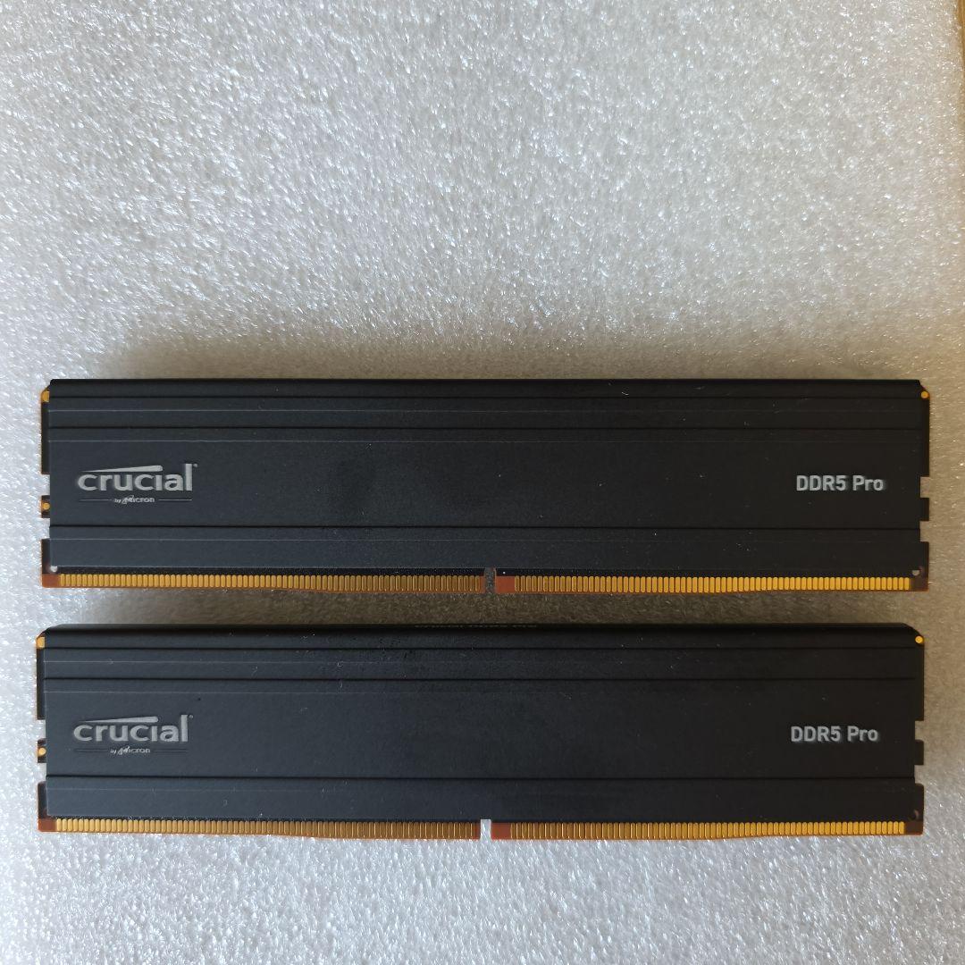 crucial DDR5 Pro メモリー 96GB