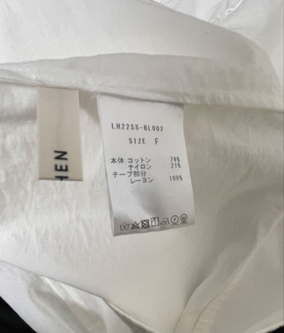 LOHEN(ローヘン)2022 PRE-SPRING シャツ ホワイト