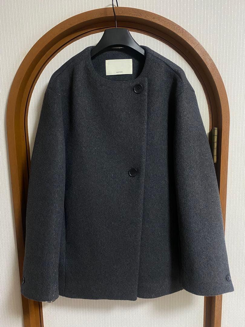 新品未使用　OHOTORO Aries Wool Coat charcoal
