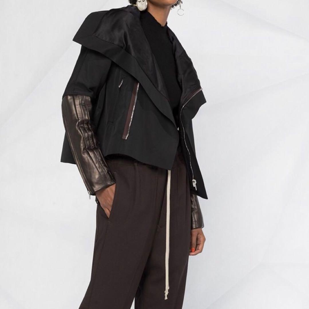 最終値下 RickOwens リックオウエンス ライダース ダークシャドウ