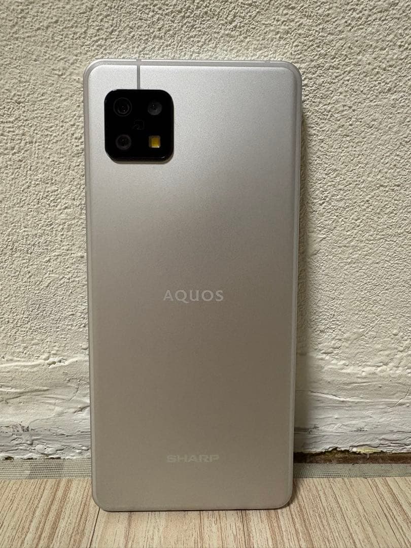SHARP AQUOS sense6 64GB シルバー SIMフリー スマホ