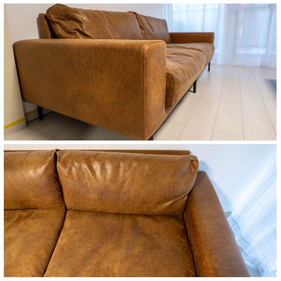 ブドリ【関家具 CRASH GATE】プルート PLUTO 3人掛けソファ