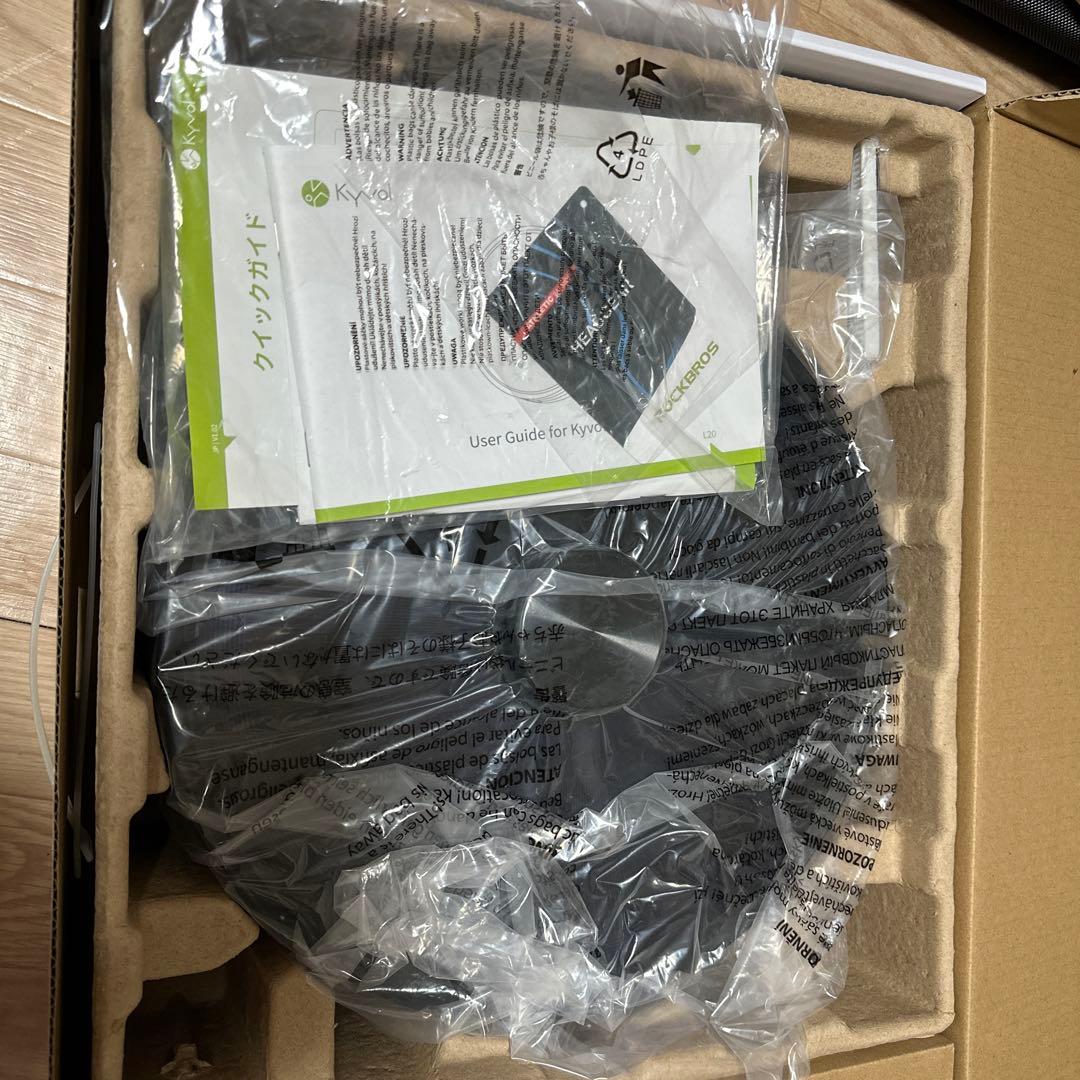 Kyvol Cybovac L20 ロボット掃除機 本体 ユーザーガイド付き