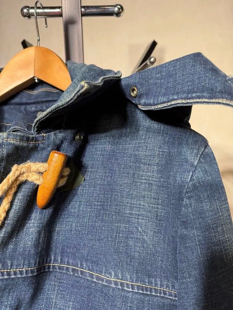 レア 2-tacs porter B印yoshida デニムダッフルコート