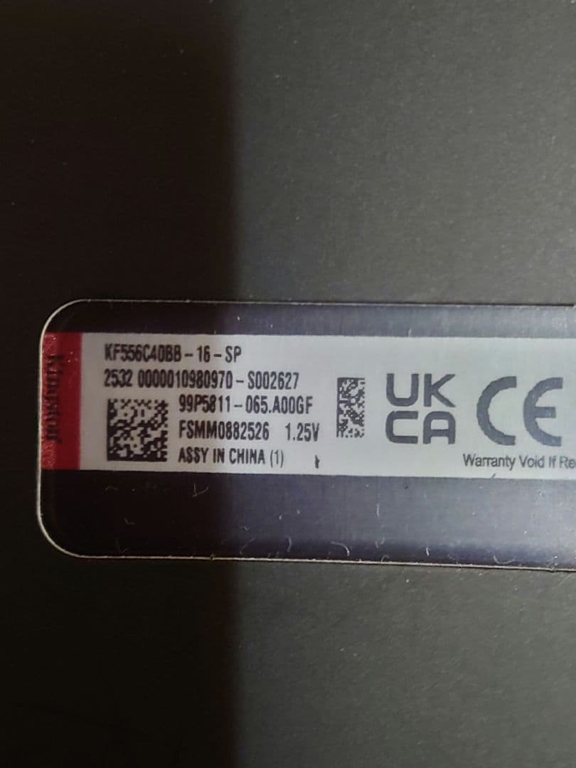 FURY BEAST DDR5 メモリー 32GB 5600 16GB×2枚