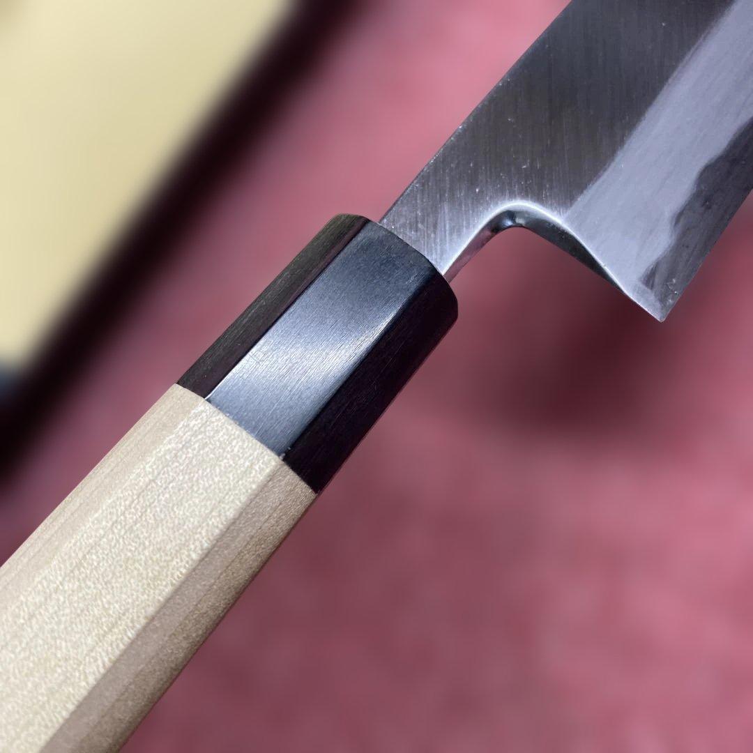 青二鋼　切付型特製万能和包丁　195㎜ 6.5寸