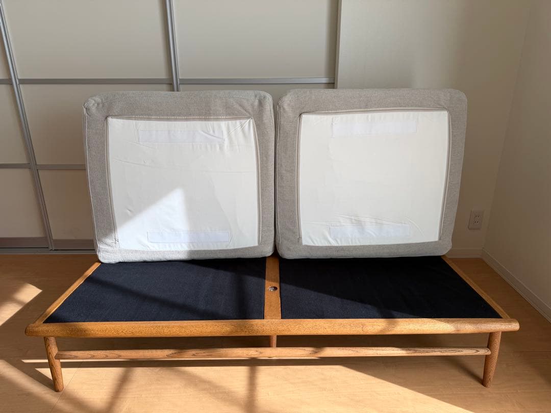 【taqya1122】【替えカバーあり】モモナチュラル　クラウドソファ