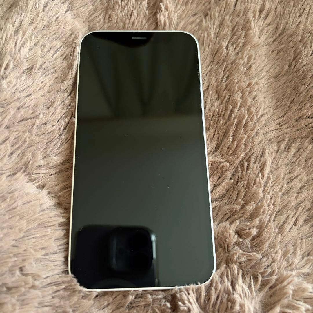 iPhone 12mini 128GB バッテリー90% ホワイト 白 初期化