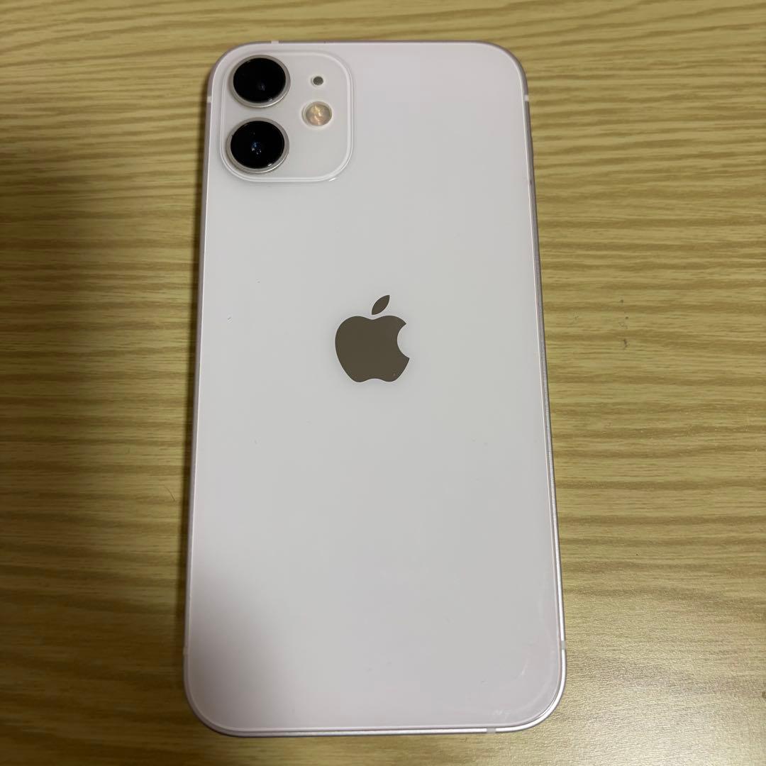 iPhone 12mini 128GB バッテリー90% ホワイト 白 初期化
