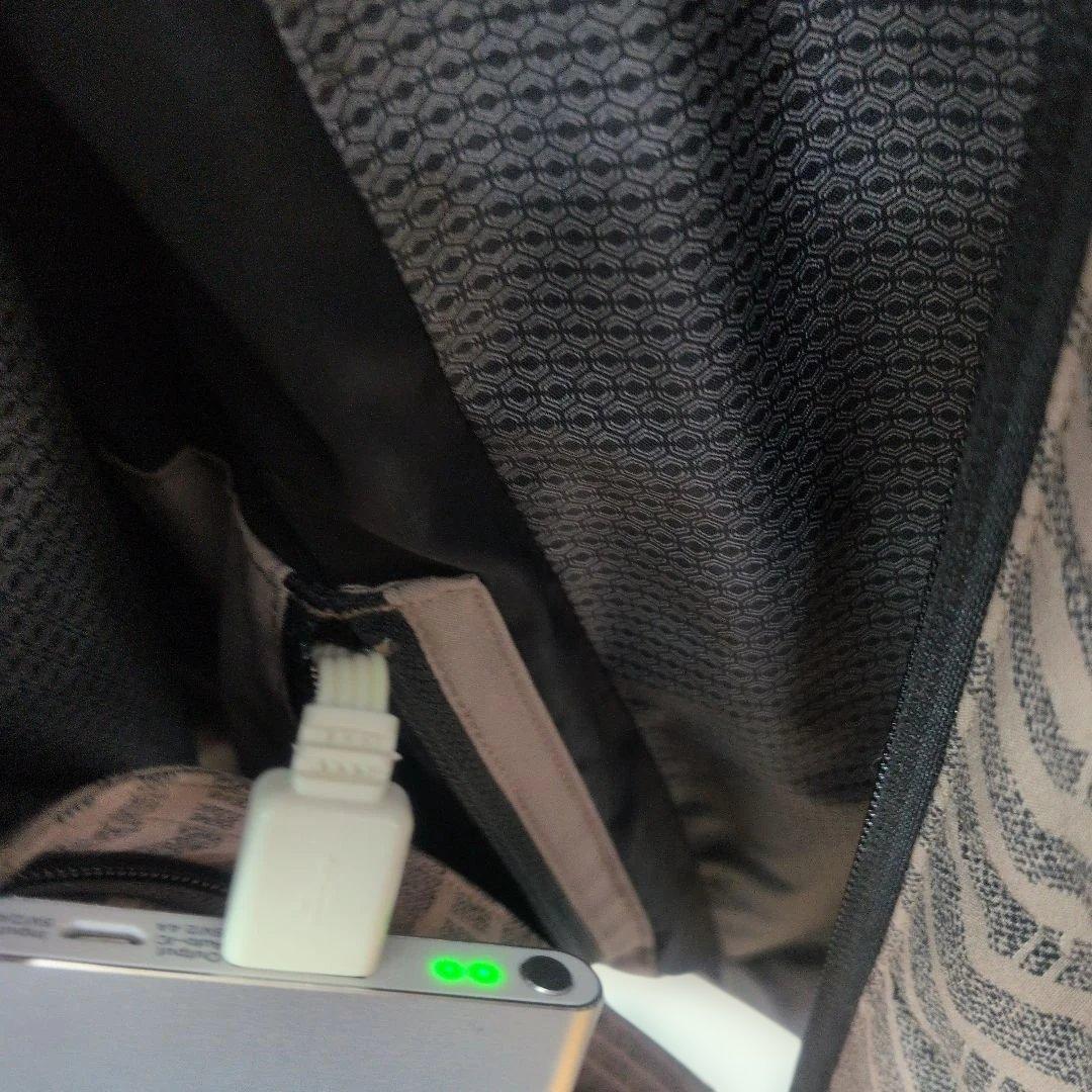 美品 モバイルサーモ 中綿ジャケット 電熱 DGMMJK06 デサントゴルフ