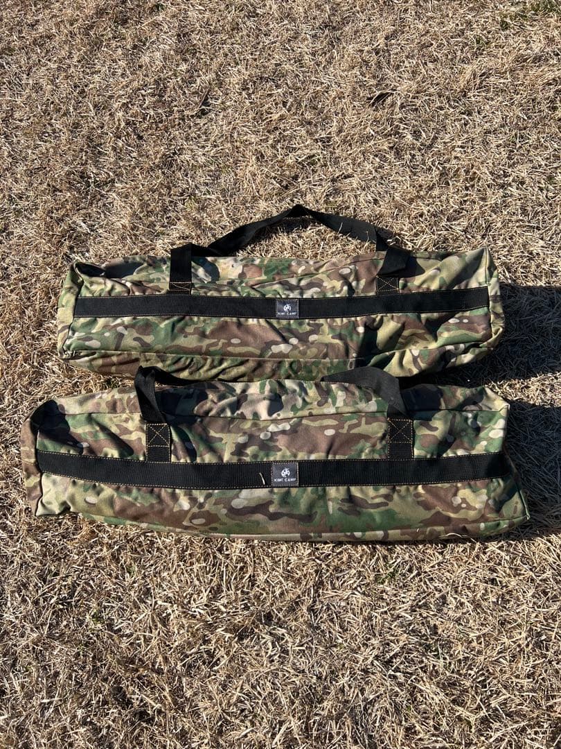 美品kimicampクラッシックチェア CAMOUFLAGE 2脚セット