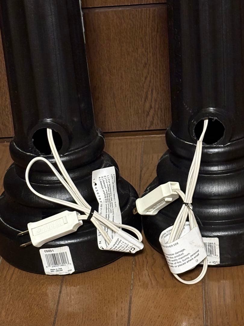 クリスマス イルミネーション ブローライト 街灯2点セット