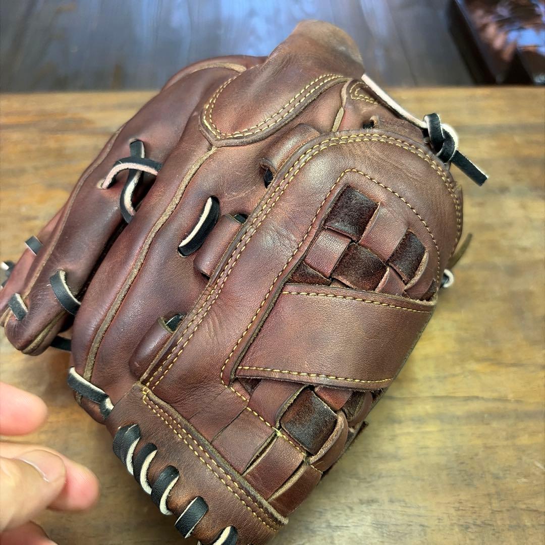 ミズノ 硬式グローブ ブラウン