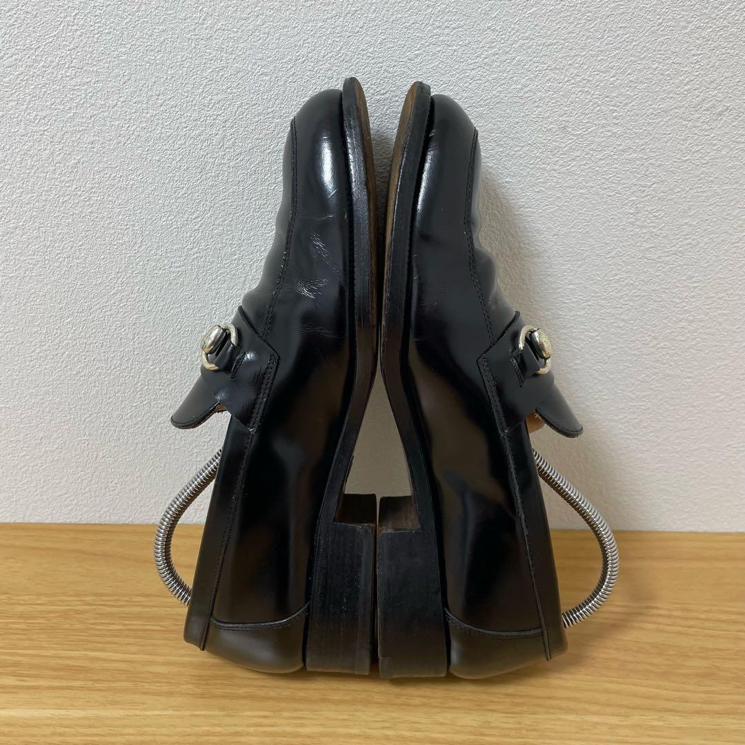 グッチ　ホースビットローファー　レザー　ブラック　41