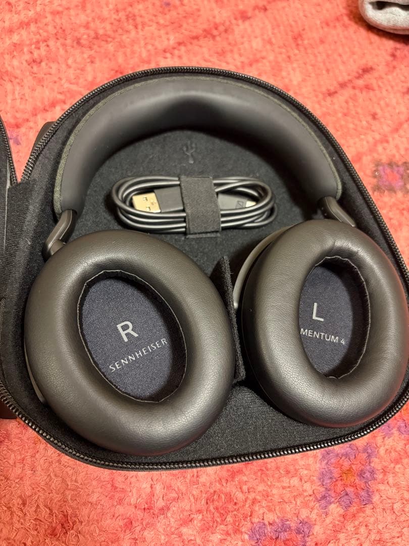 ゼンハイザー MOMENTUM 4 ワイヤレス 黒 ヘッドホン