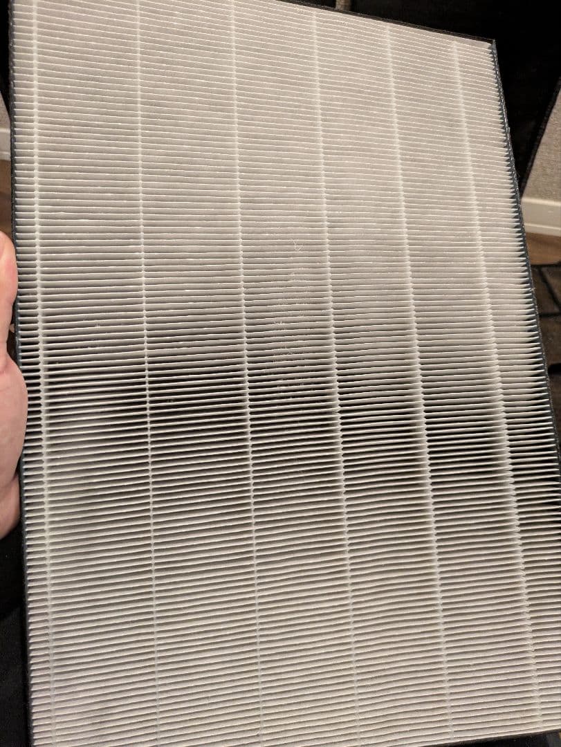 【美品】31畳用Panasonic 空気清浄機 木目調 ブラック F-VXT70