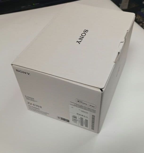 未開封　SONY ZV-E10 II　ダブルズームレンズキット　ブラック