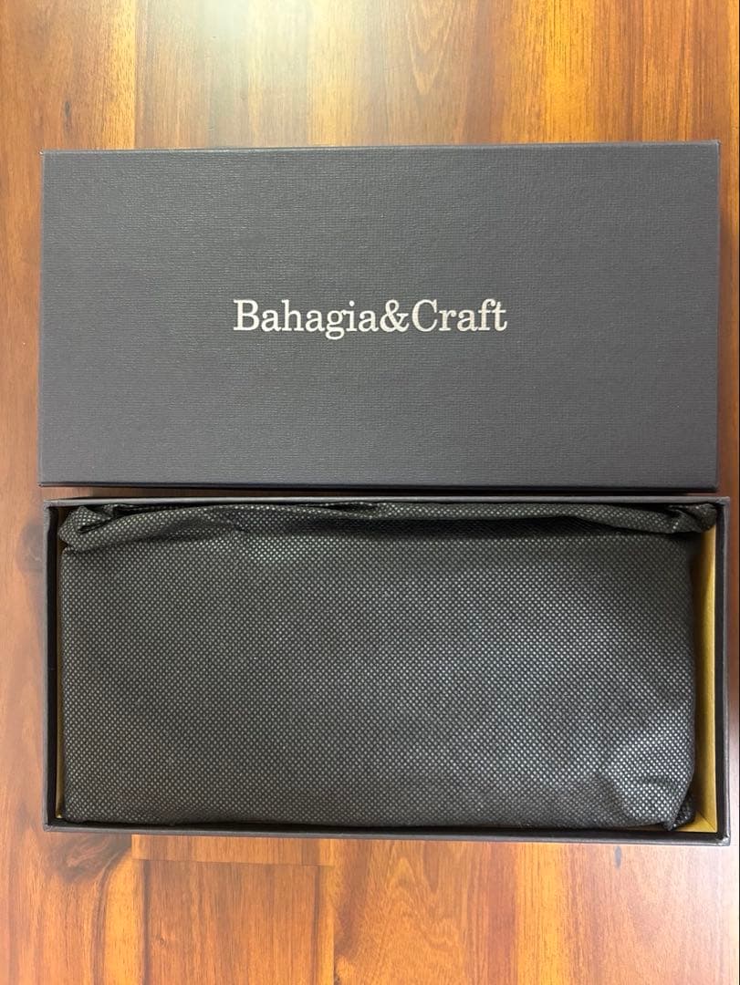 バハギア　Bagagia&Craft ラウンドジップペンケース ネロ　プエブロ