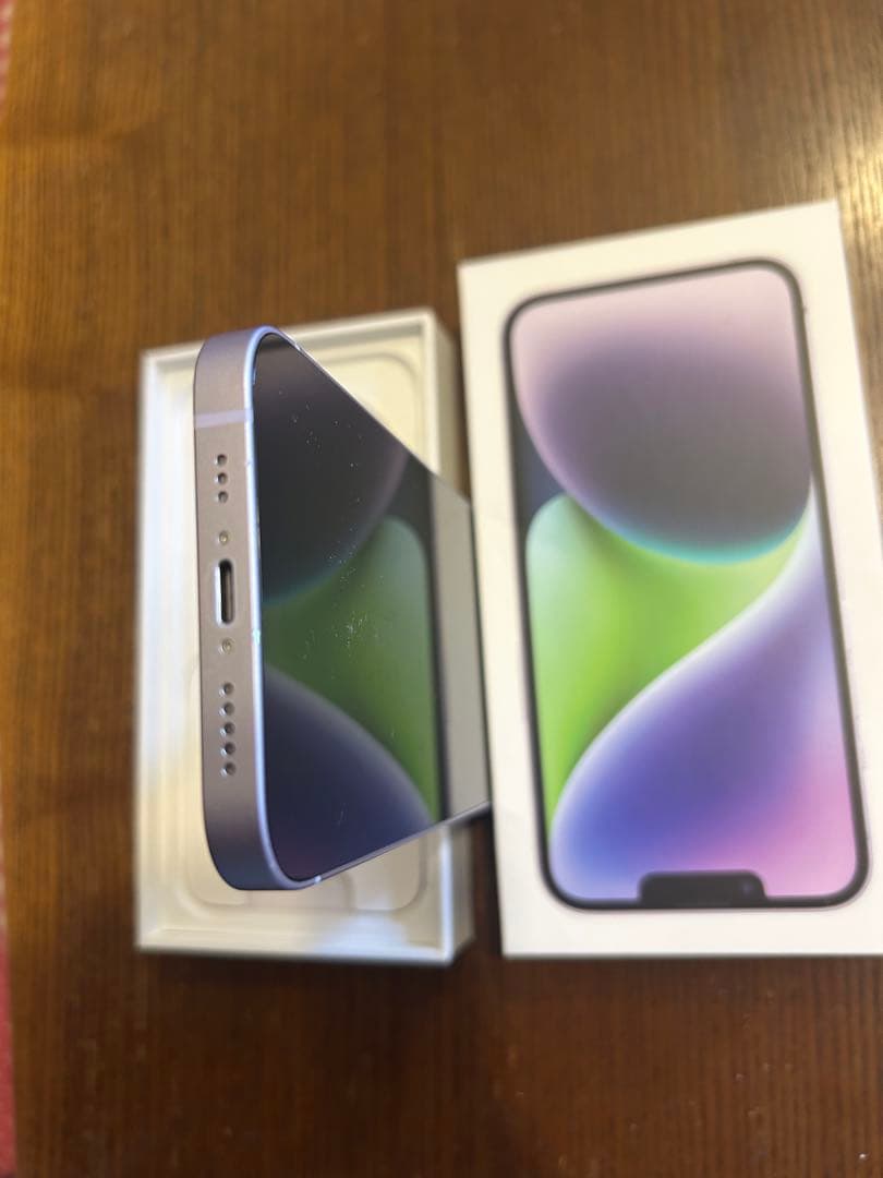 Apple iPhone 14 本体　256GB パープル