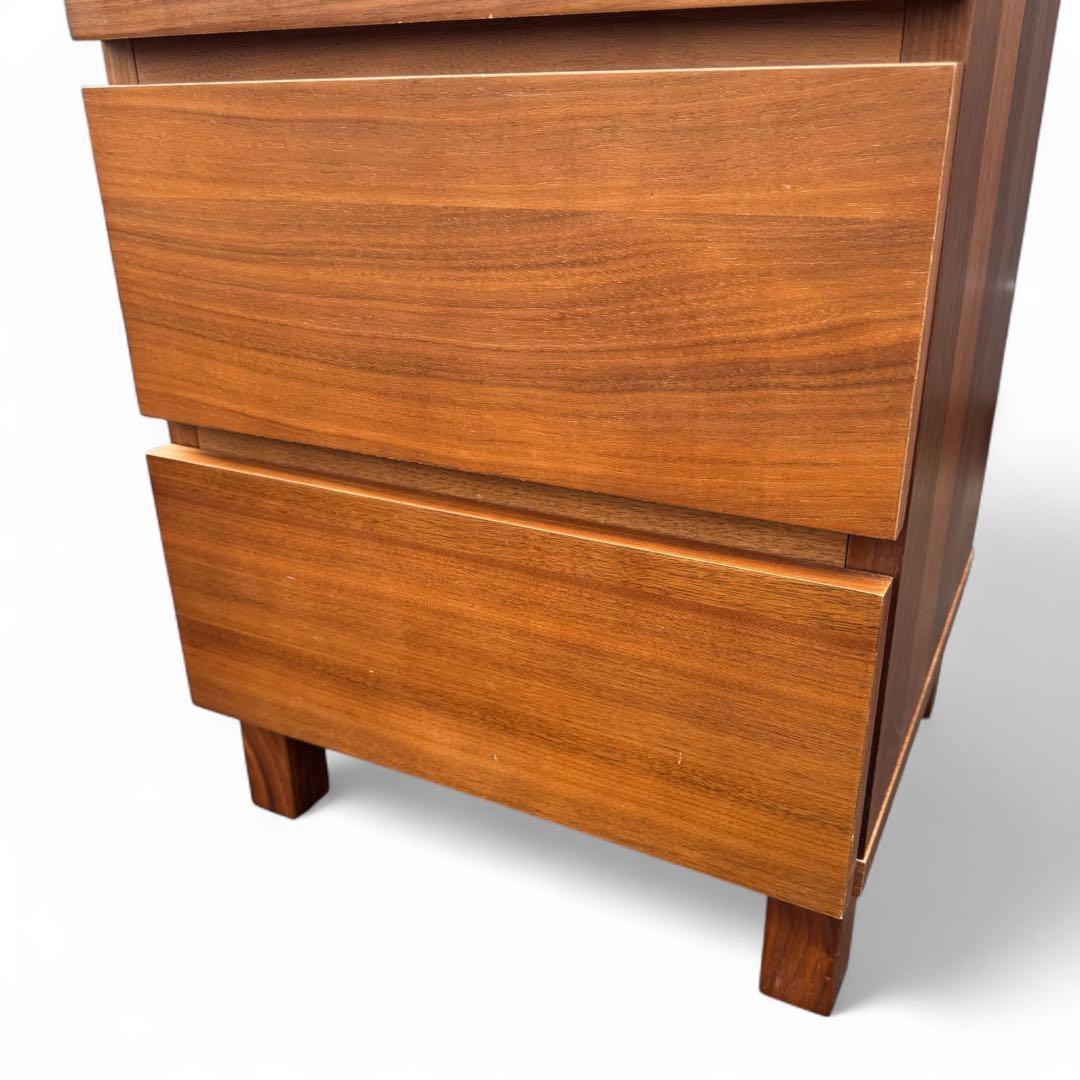 無印良品　MUJI 木製　4段　引き出し収納　チェスト　廃盤