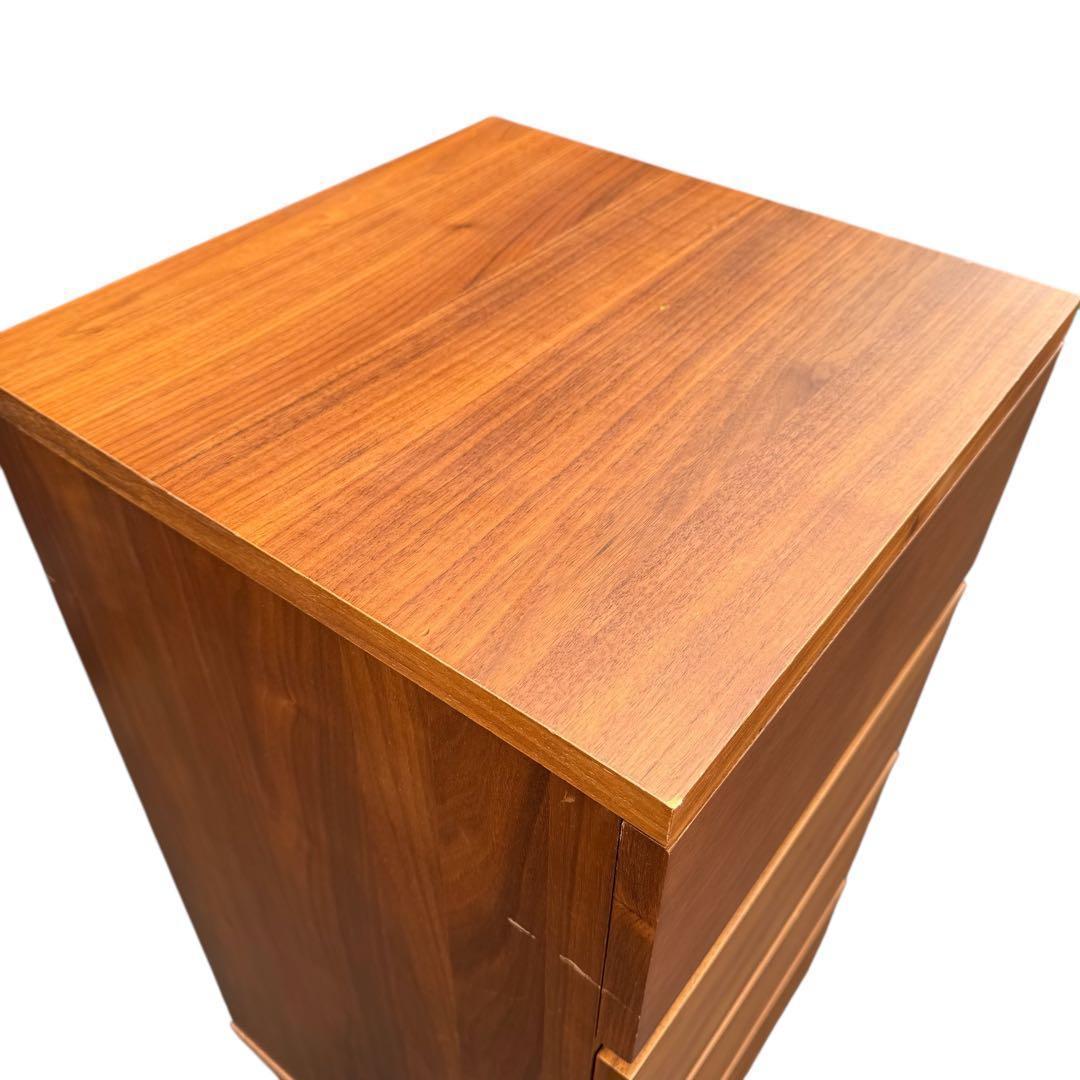 無印良品　MUJI 木製　4段　引き出し収納　チェスト　廃盤