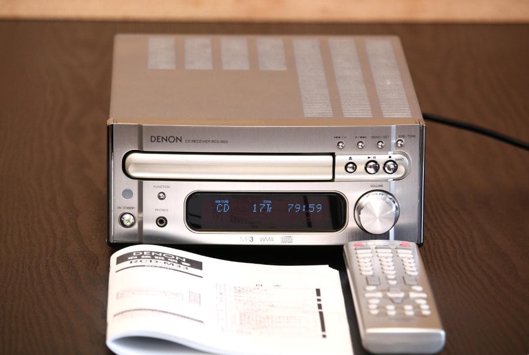 DENON RCD-M33 CDレシーバー　チューナーアンプ　完動品　美品