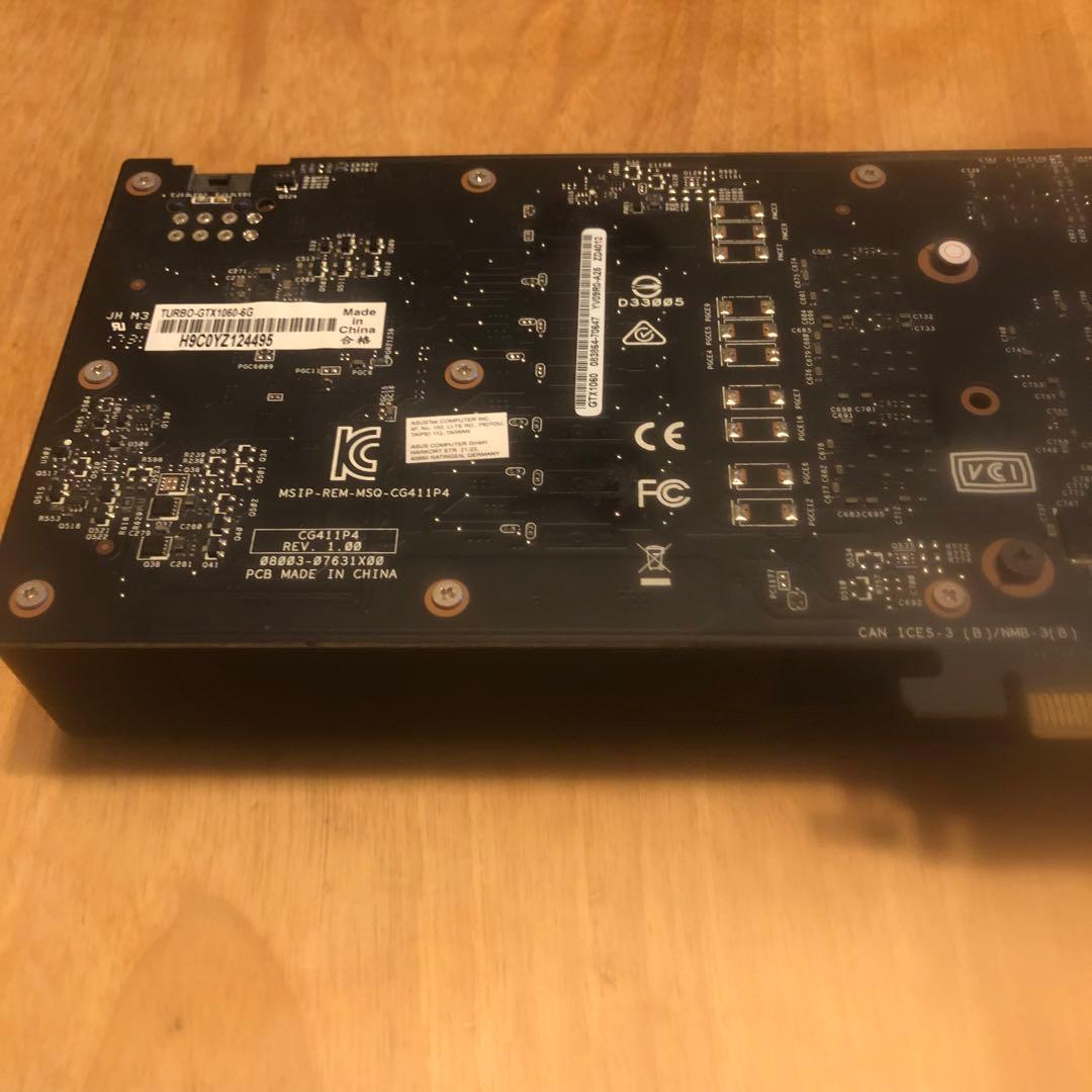 ASUS グラフィックボード　GTX1060 6GB