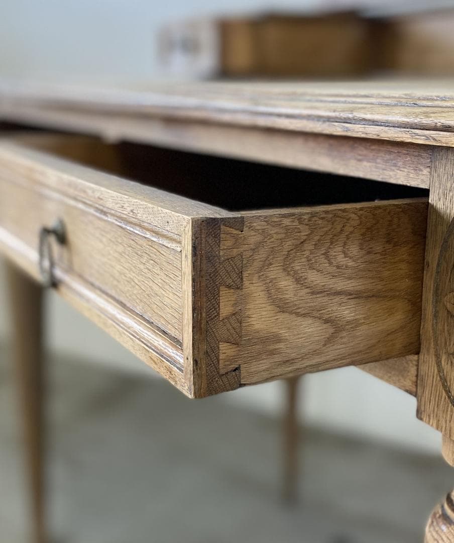 フランス アンティーク Dresser ドレッサー 鏡 テーブル ミラー