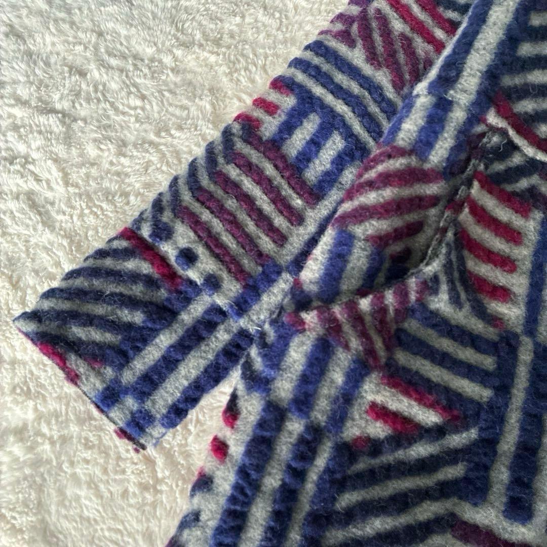 美品 近年✨イタリア製 コイビトミサキ 立体デザイン ウール ロング コート