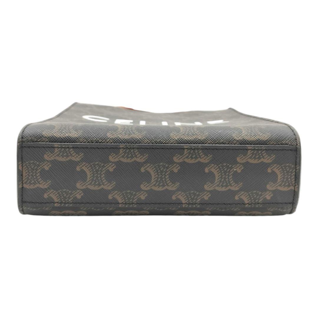 CELINE 　ミニバーティカルカバ　トリオンフ　ショルダーバッグ 　美品