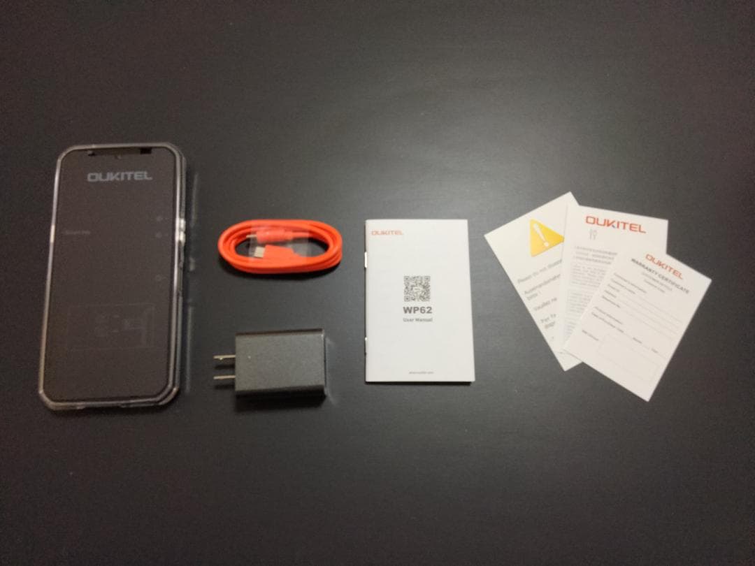 【新品未使用】Android 15 タフネススマホWP62 耐衝撃防水防塵 5G