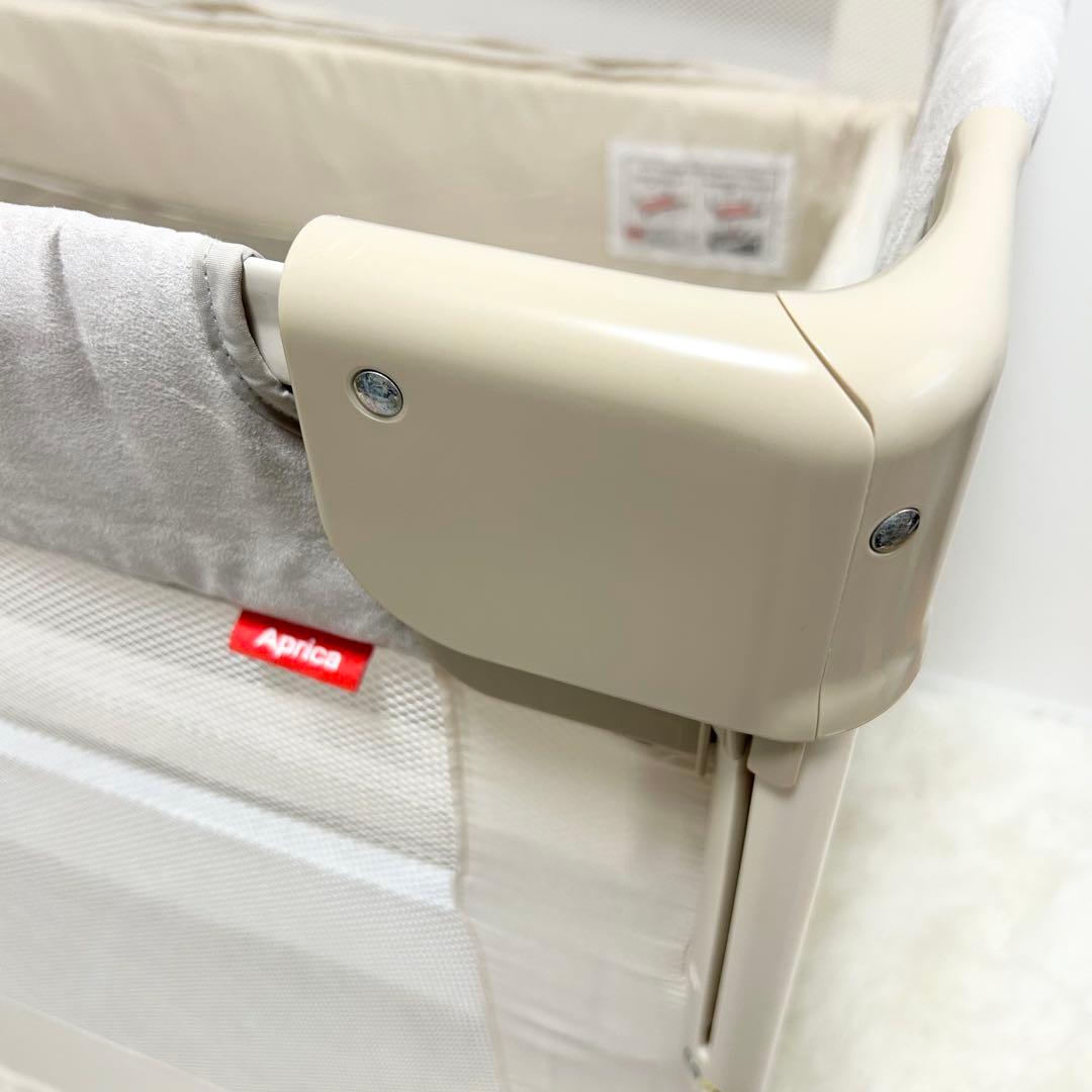 Aprica ココネルエアープラス AB 折りたたみ ベビーベッド 取扱説明書付