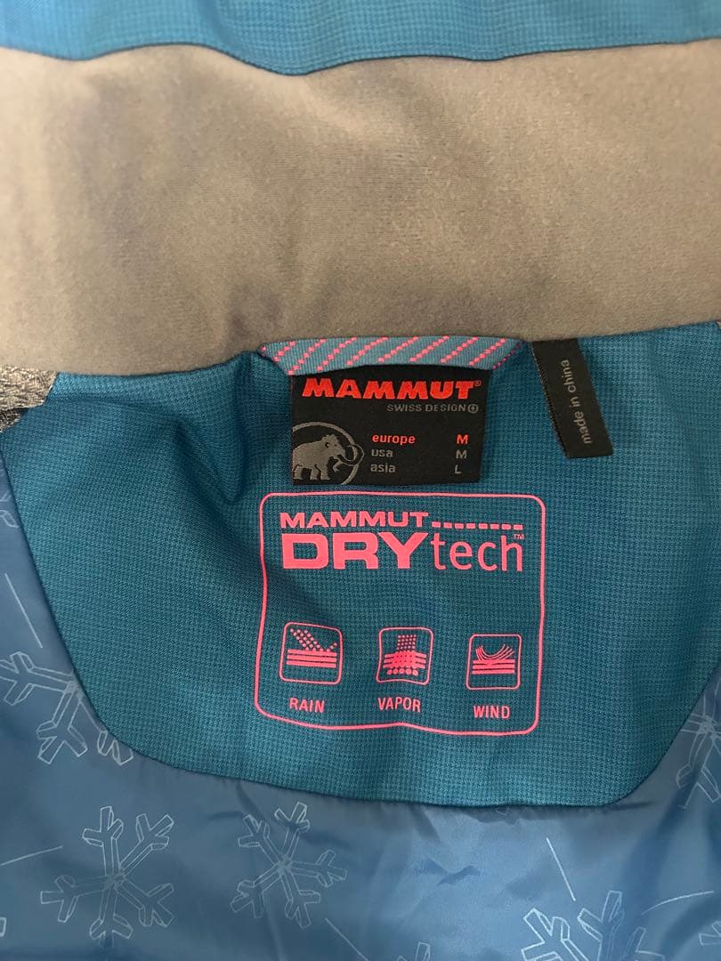 マムートスキーウェア 上下セット 手袋、帽子セット　DRYtech