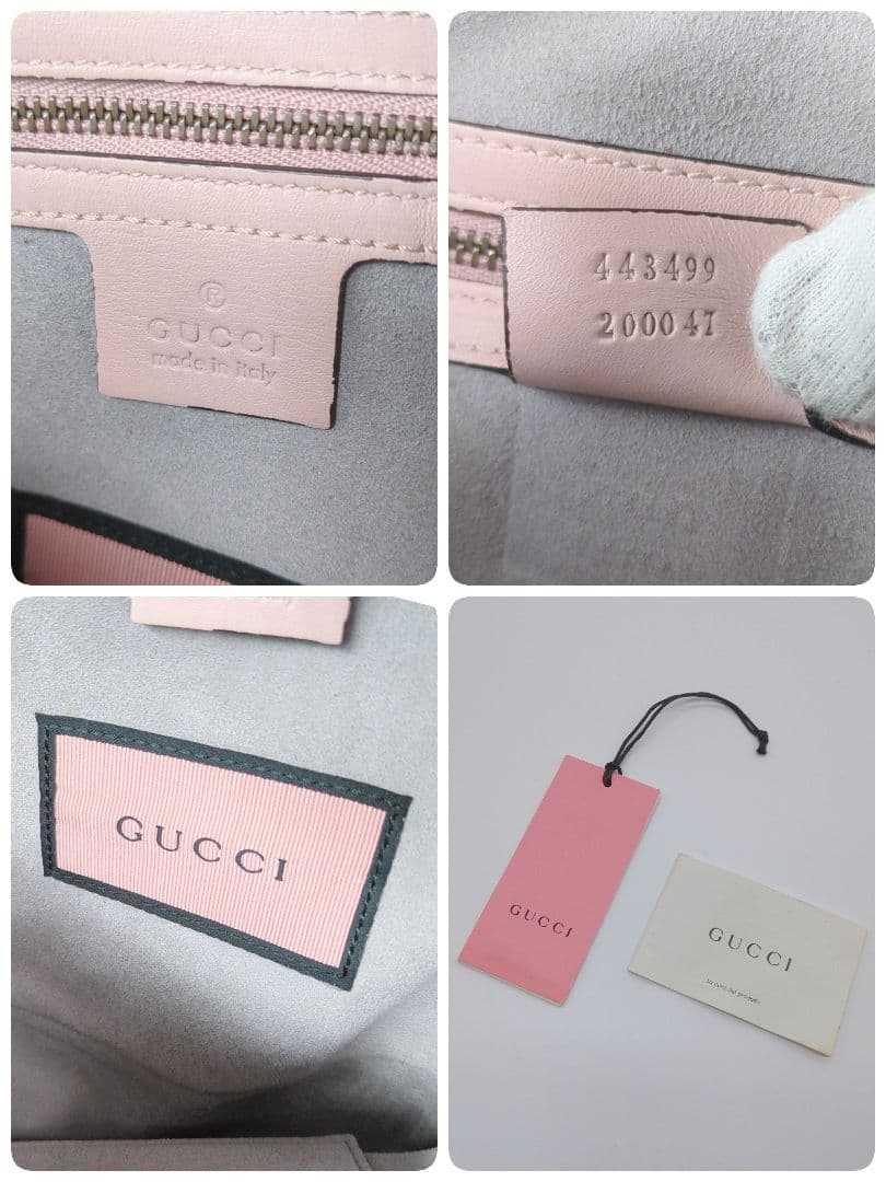 【入手困難・美品】グッチ☆チェーンショルダー ゴースト GGマーモント レザー