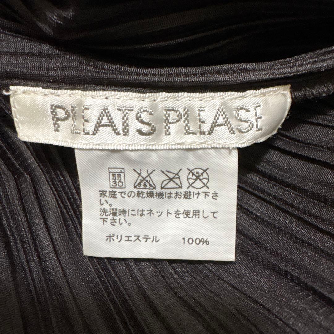 【プリーツプリーズ】ダークブラウンプリーツジャケット風シャツ