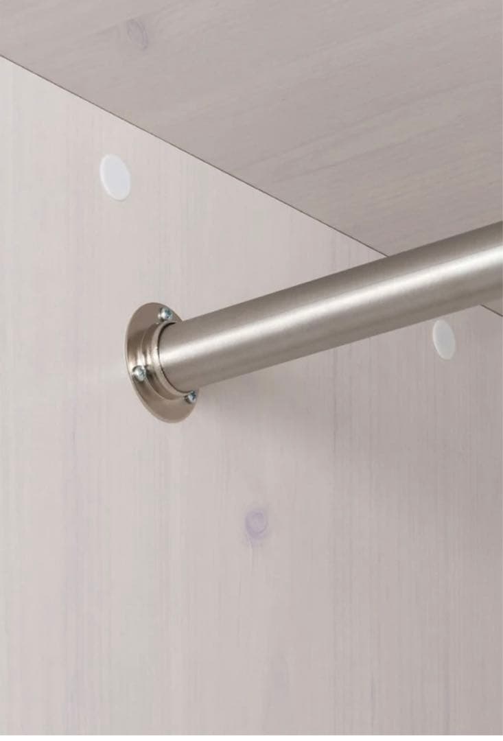 引き戸ルーバーワードローブ 幅150cm dinos クローゼット　洋服棚