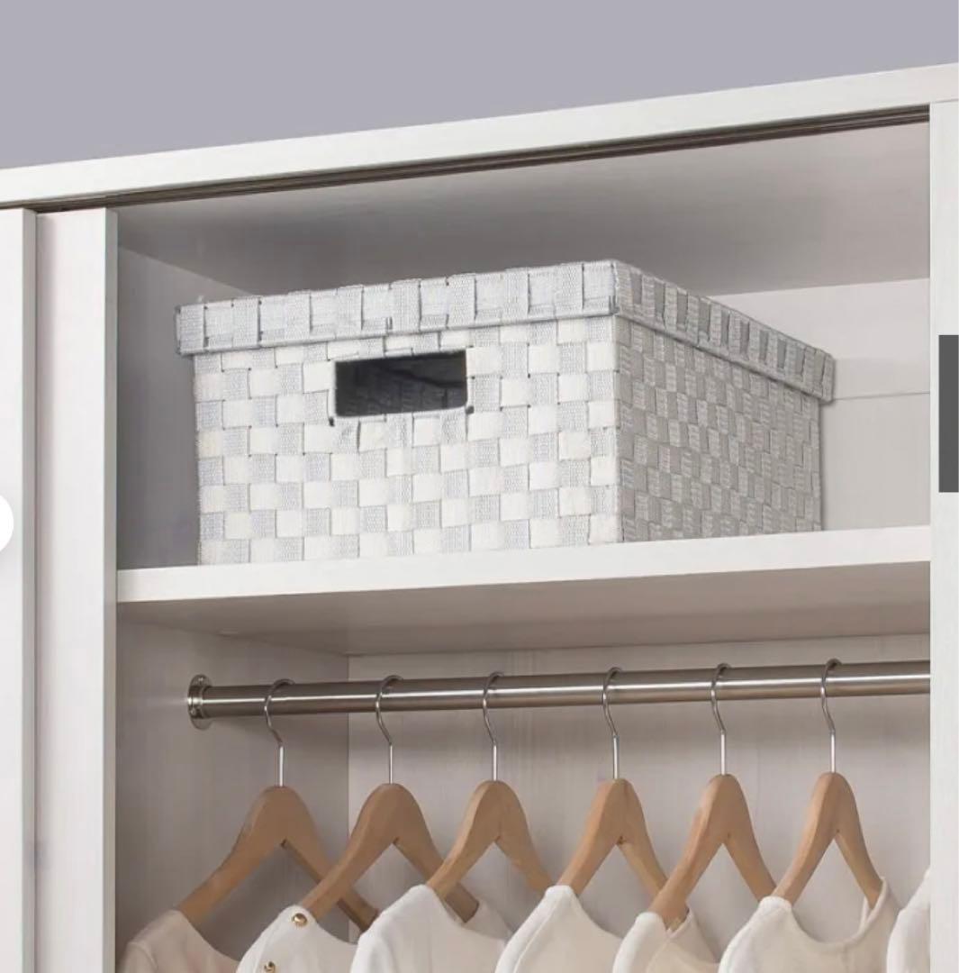 引き戸ルーバーワードローブ 幅150cm dinos クローゼット　洋服棚