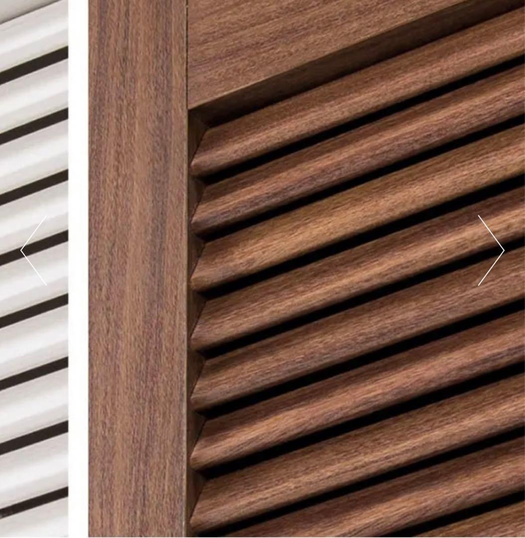 引き戸ルーバーワードローブ 幅150cm dinos クローゼット　洋服棚