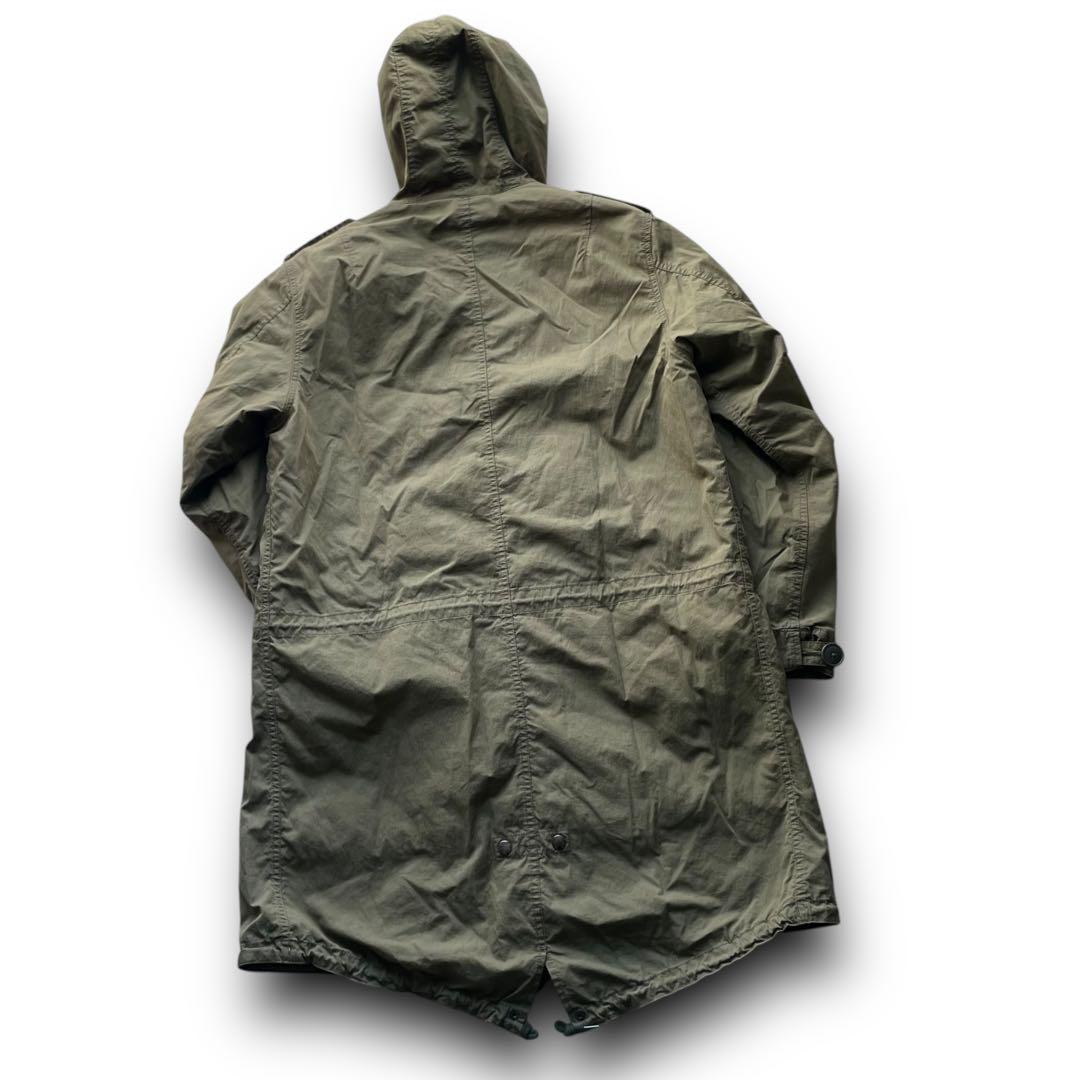 00s スワッガー × アルファ ワッペン装飾 モッズコート size X