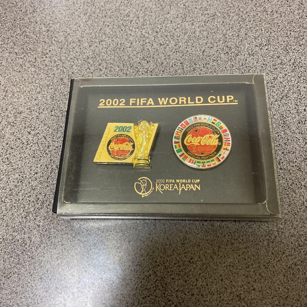 2002 FIFA WORLD CUP ピンバッチ　コカコーラオリジナル景品