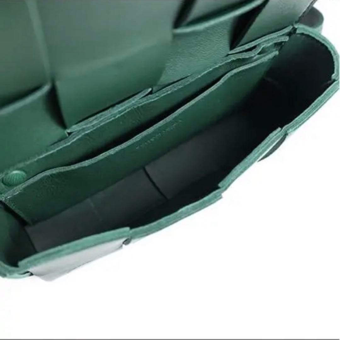 新品●BOTTEGA VENETA カセット ショルダーバッグ レザー ボッテガ