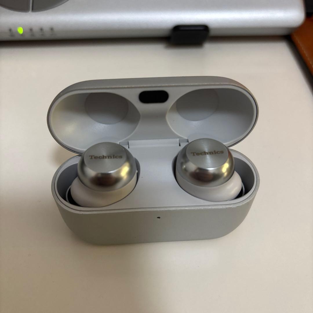 【ほほ未使用】Technics EAH-AZ100 ワイヤレスイヤホン シルバー
