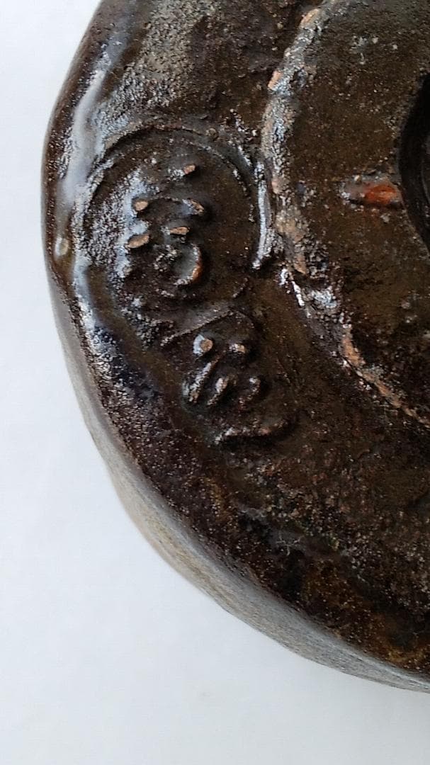 大樋焼 中村定甫 作 大樋筒茶碗 共箱 栞 茶道具 抹茶碗 新品 未使用 保管品