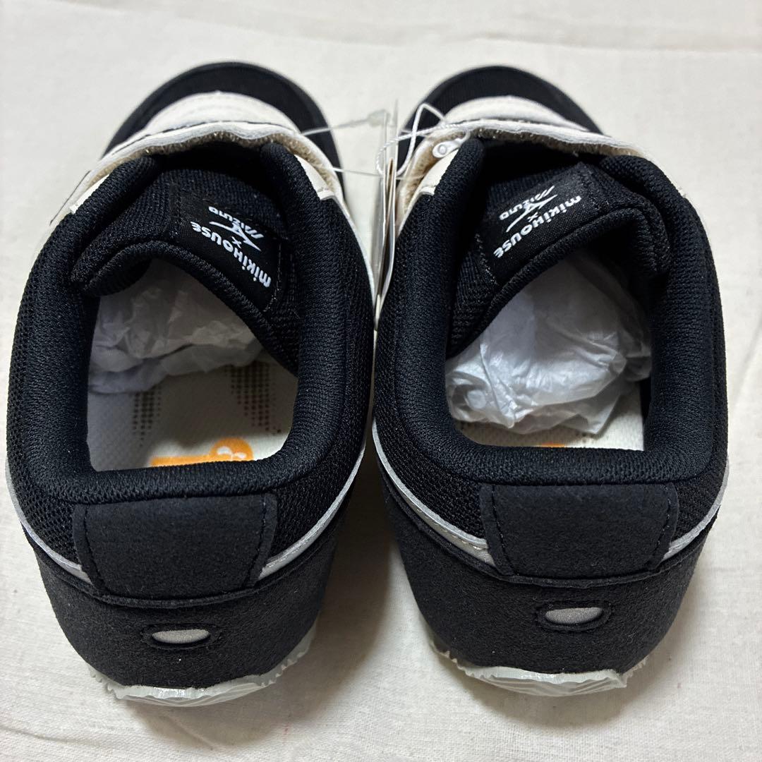 新品☆ミキハウス ダブルB スニーカー ミズノコラボ　ブラック ホワイト 20㎝
