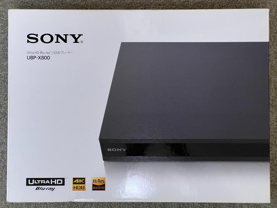 UBP-X800 ソニー ブルーレイプレーヤー