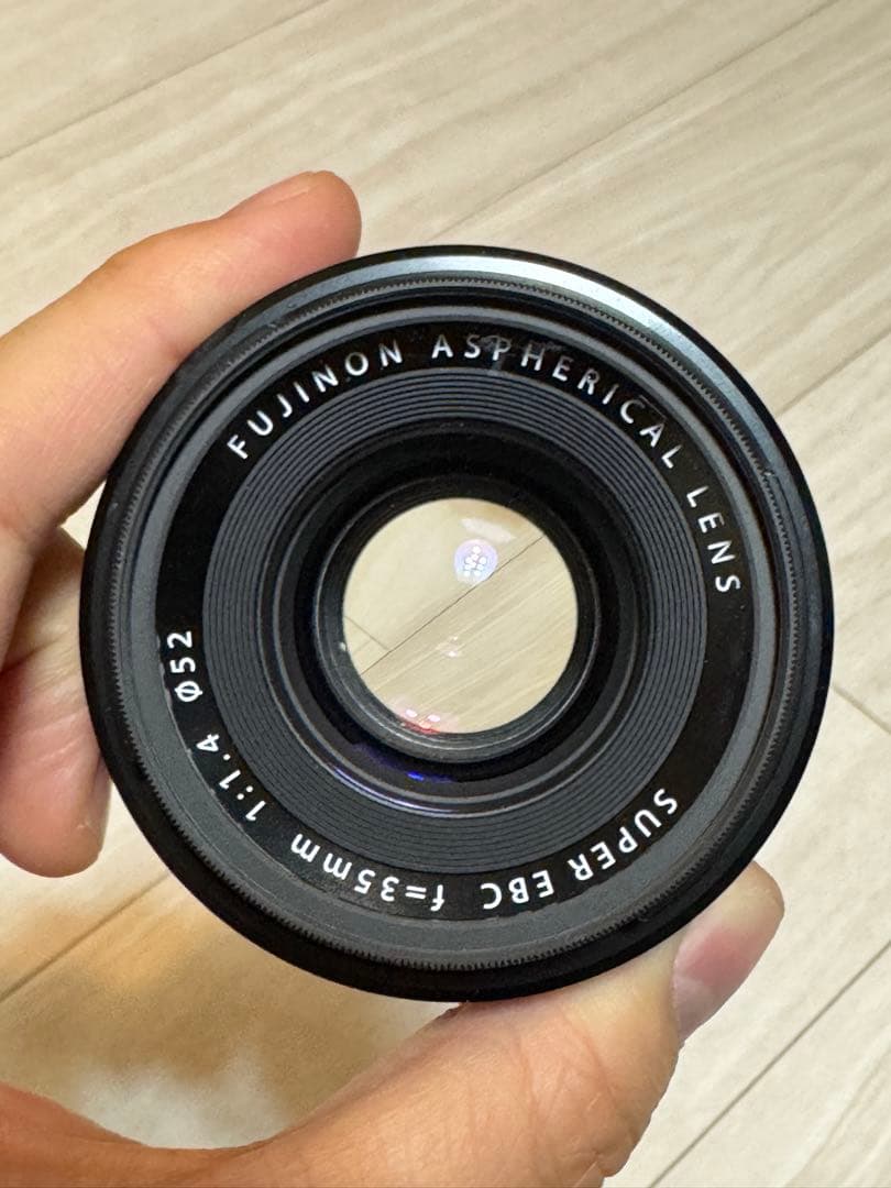 【美品】FUJIFILM XF35mm F1.4 レンズ+フード